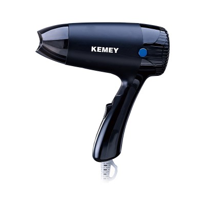 KEMEY KM-8215 1600W Mini Hair Blow Dryer 220V Traveller Hair Dryer Compact Blower Foldable Portable New